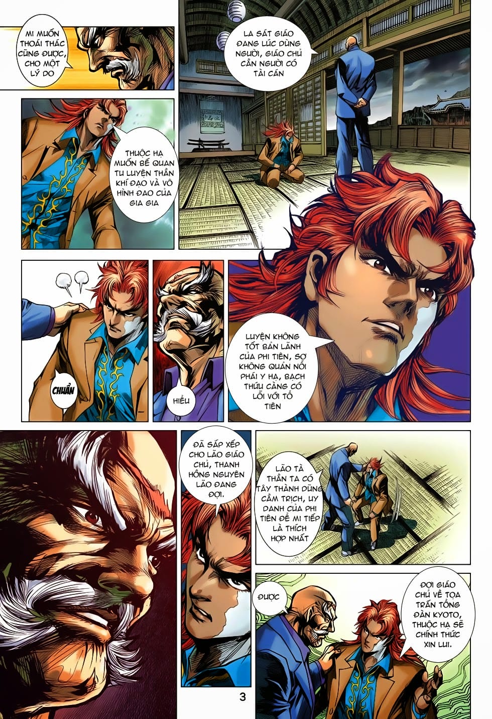 Truyện Tranh Tân Tác Long Hổ Môn trang 4
