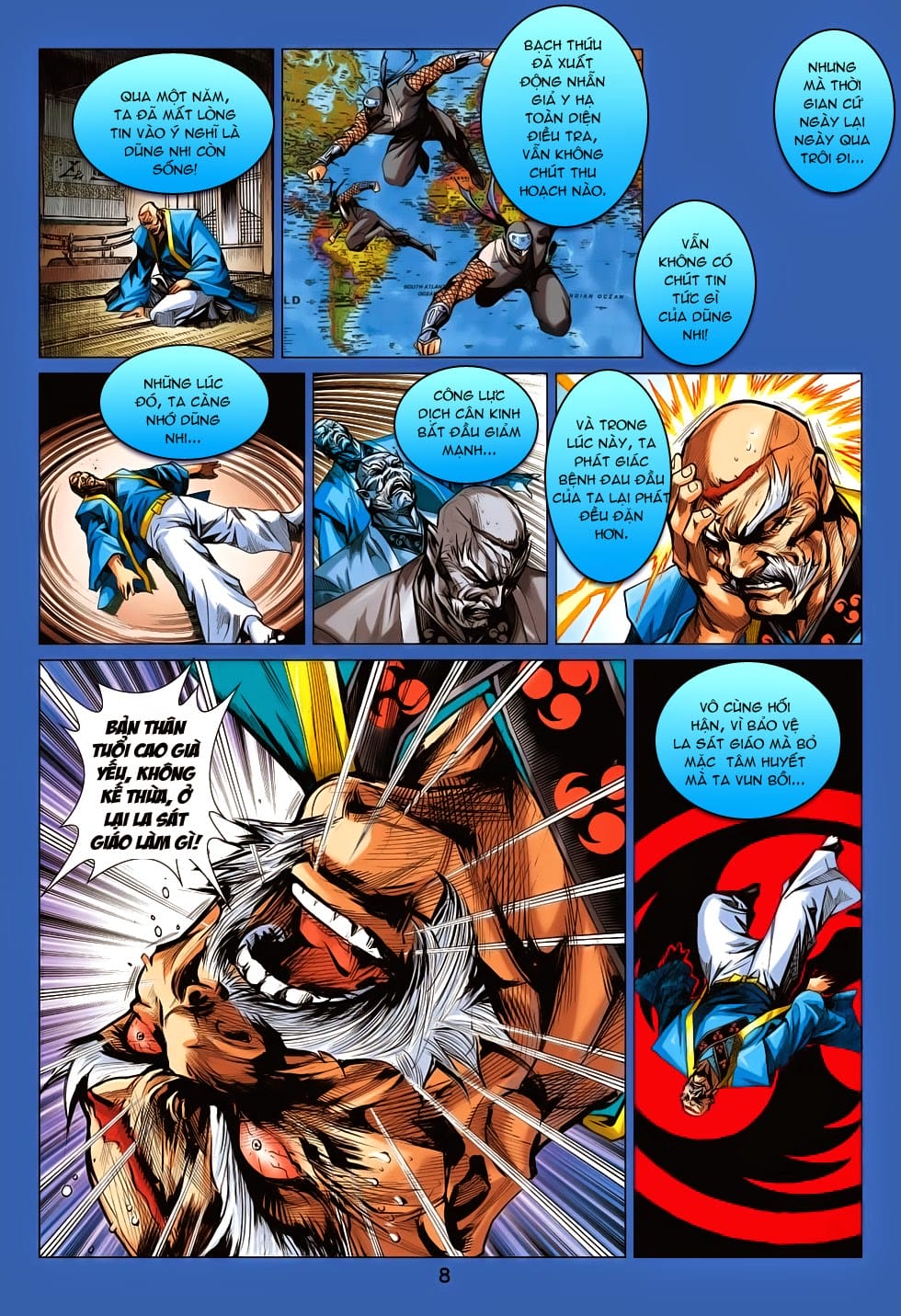 Truyện Tranh Tân Tác Long Hổ Môn trang 4