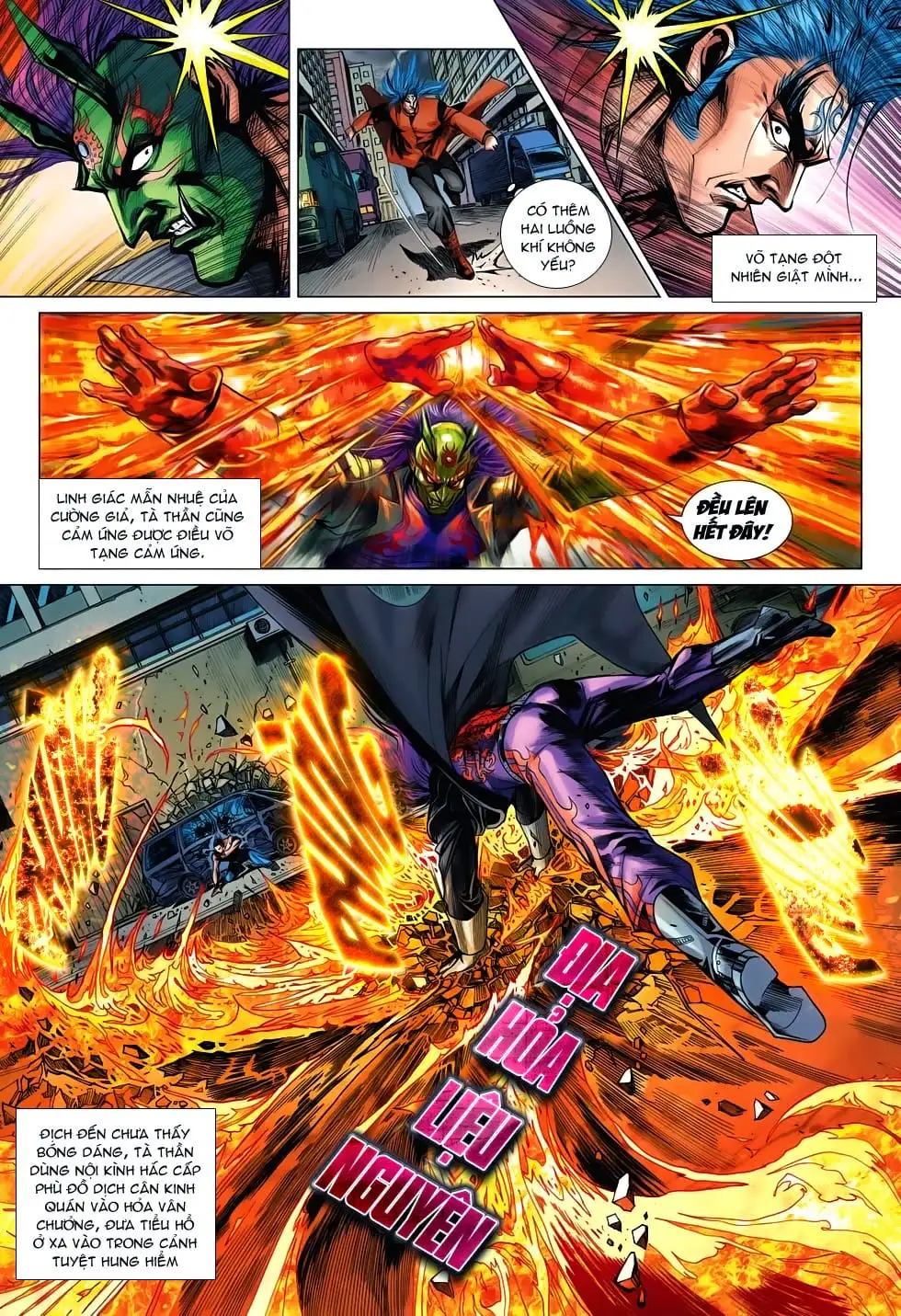 Truyện Tranh Tân Tác Long Hổ Môn trang 4