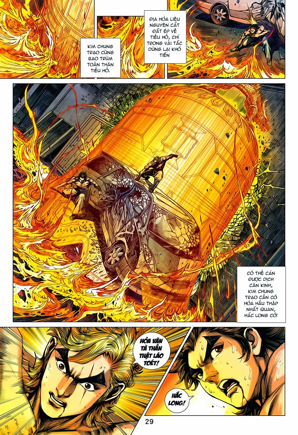 Truyện Tranh Tân Tác Long Hổ Môn trang 4