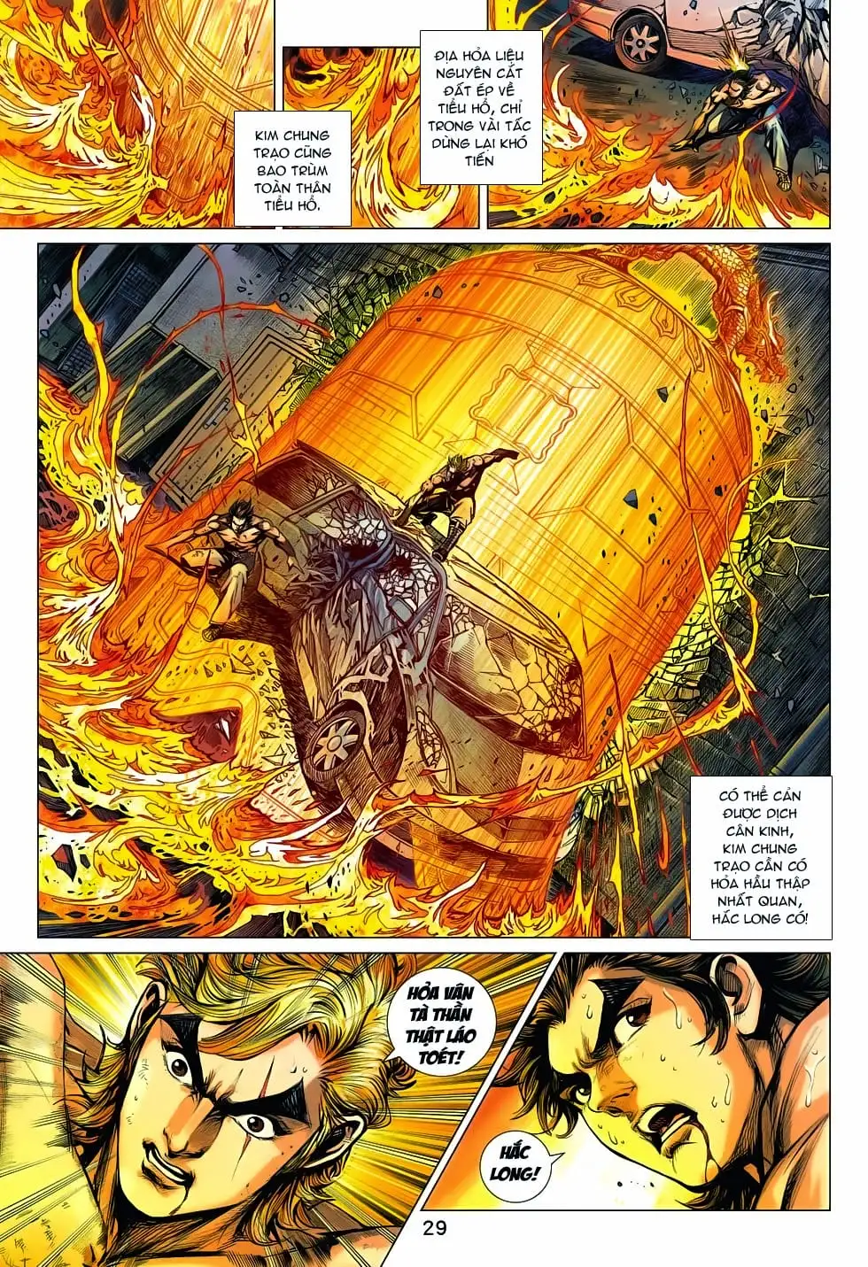 Truyện Tranh Tân Tác Long Hổ Môn trang 4