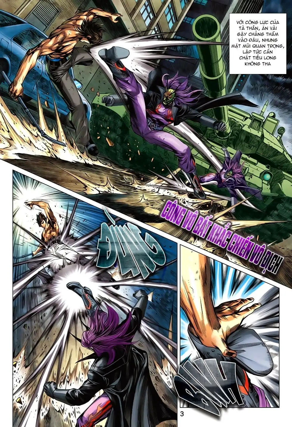 Truyện Tranh Tân Tác Long Hổ Môn trang 4