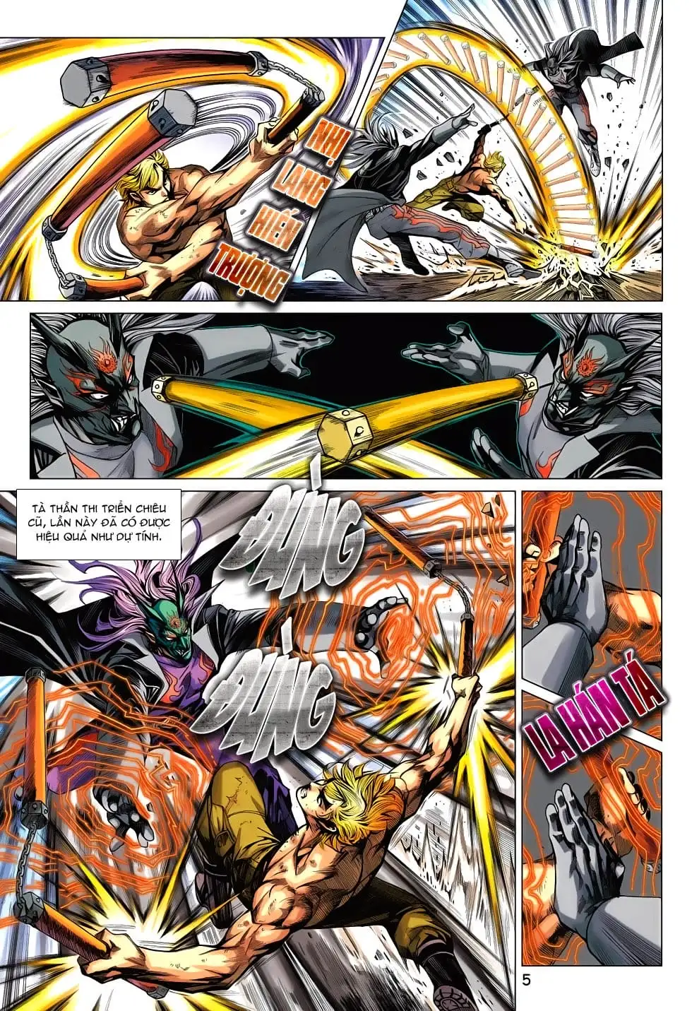 Truyện Tranh Tân Tác Long Hổ Môn trang 4