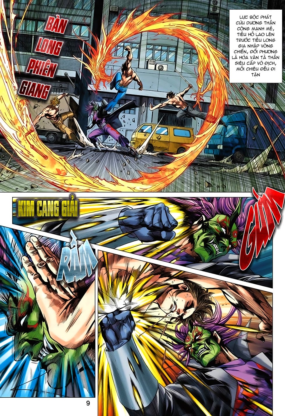 Truyện Tranh Tân Tác Long Hổ Môn trang 4