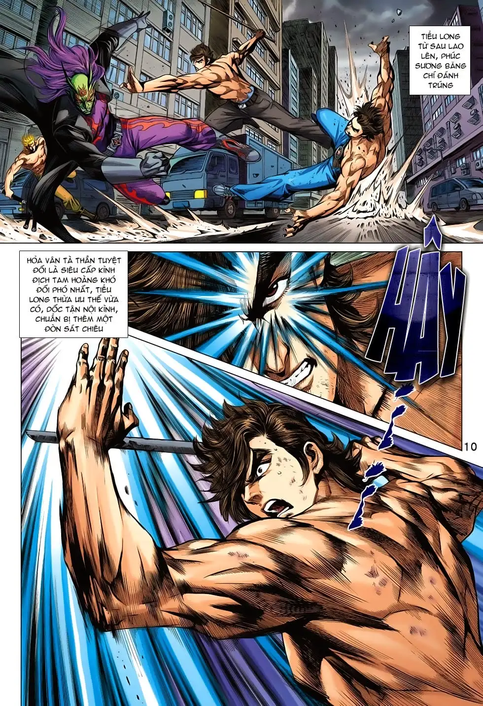 Truyện Tranh Tân Tác Long Hổ Môn trang 4