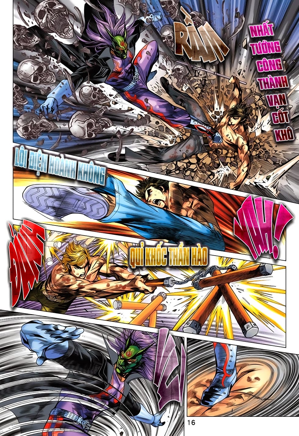 Truyện Tranh Tân Tác Long Hổ Môn trang 4