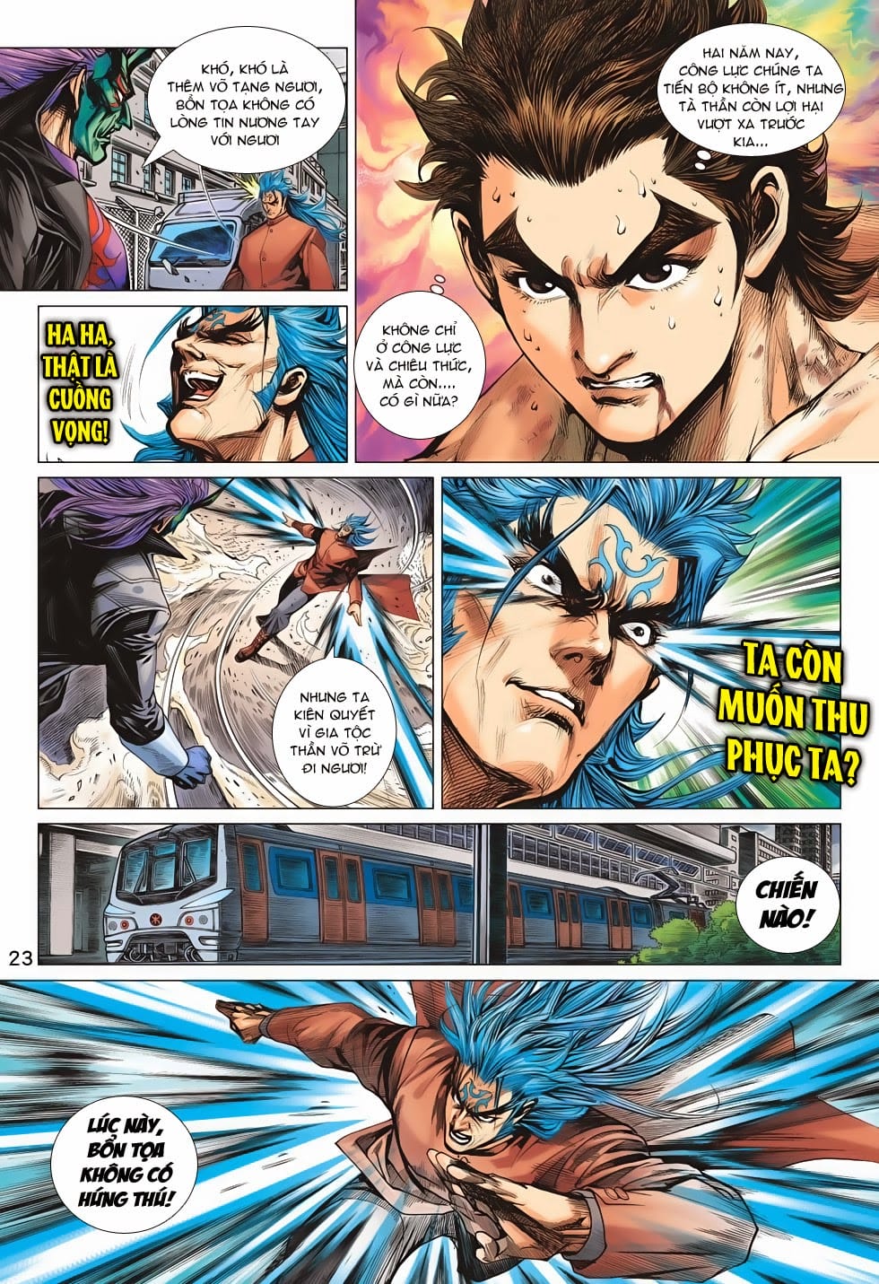 Truyện Tranh Tân Tác Long Hổ Môn trang 4