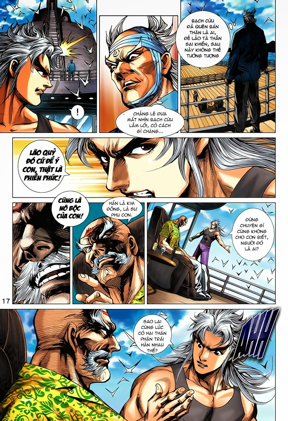 Truyện Tranh Tân Tác Long Hổ Môn trang 4