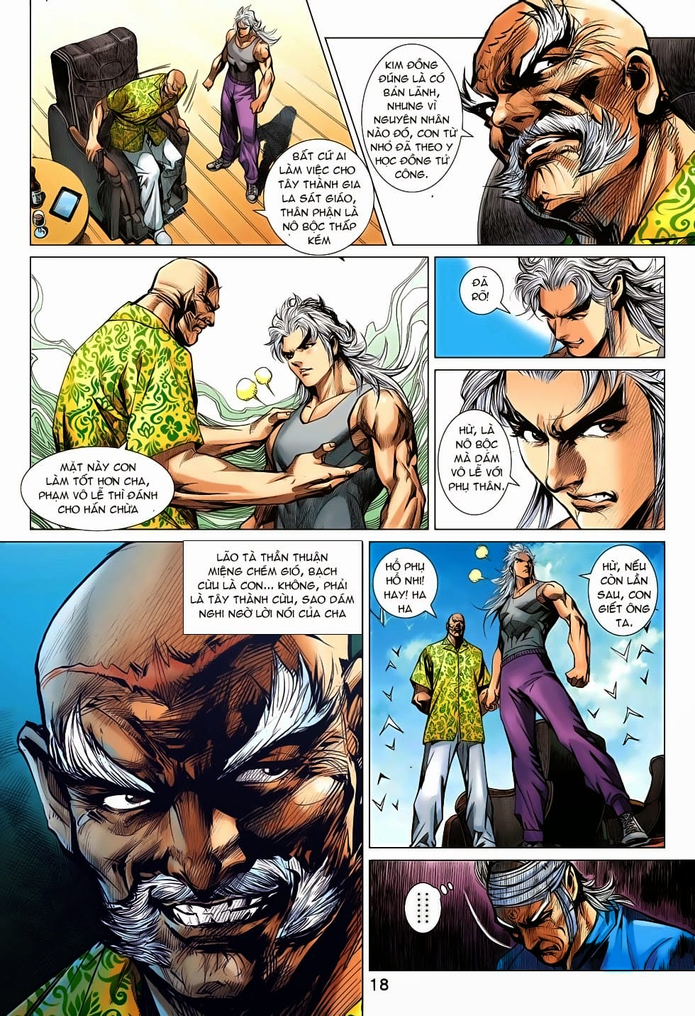 Truyện Tranh Tân Tác Long Hổ Môn trang 4