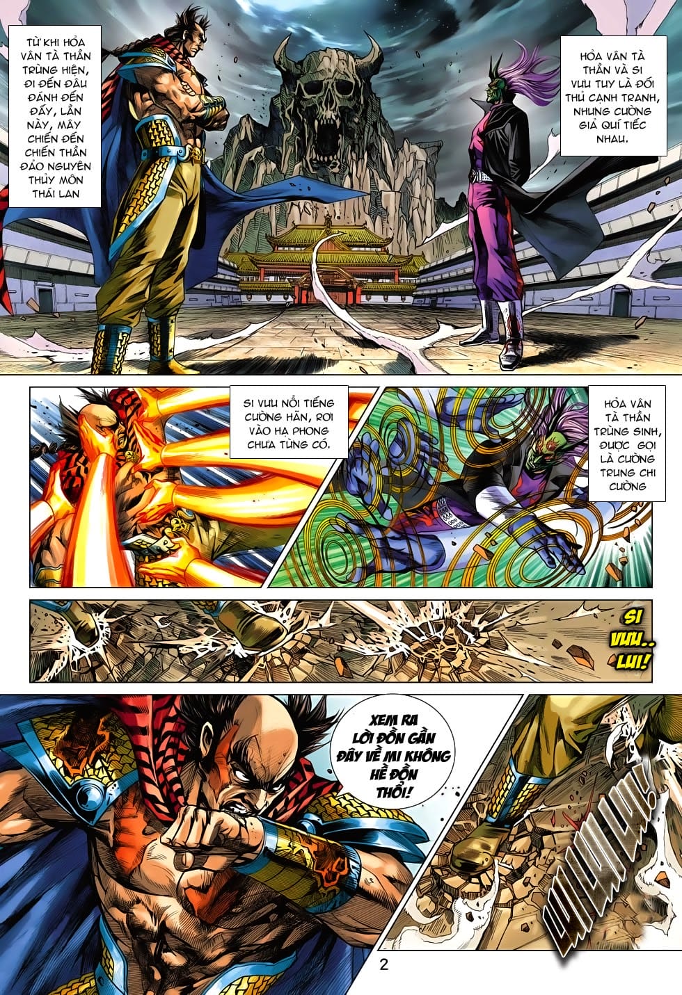 Truyện Tranh Tân Tác Long Hổ Môn trang 4