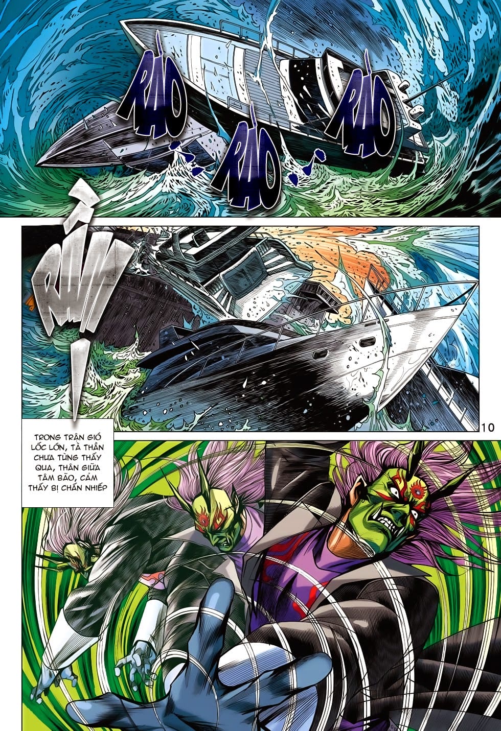 Truyện Tranh Tân Tác Long Hổ Môn trang 4