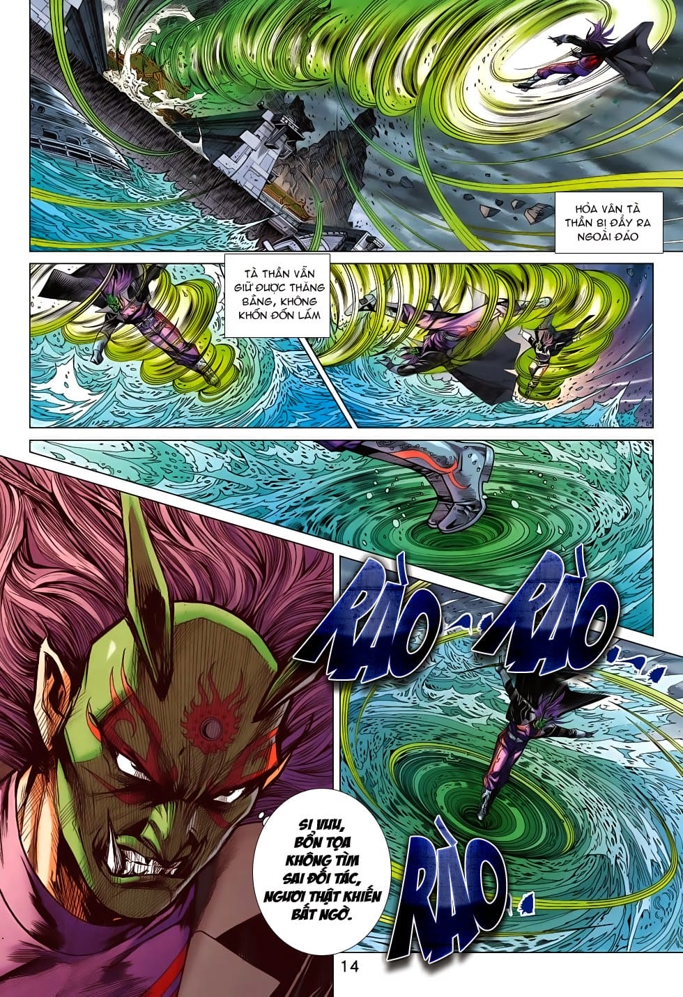 Truyện Tranh Tân Tác Long Hổ Môn trang 4