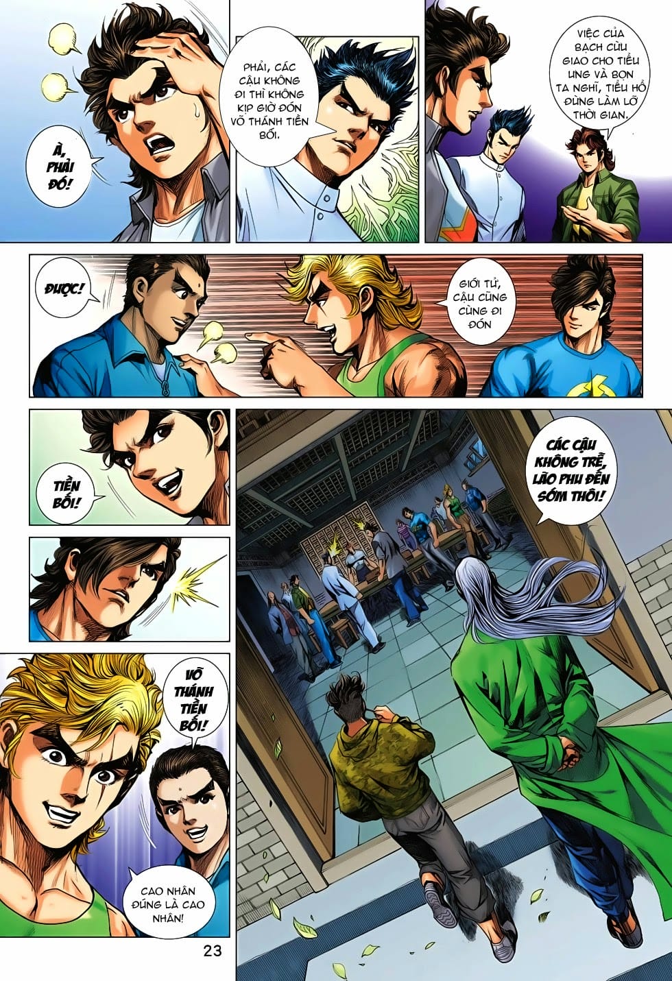 Truyện Tranh Tân Tác Long Hổ Môn trang 4