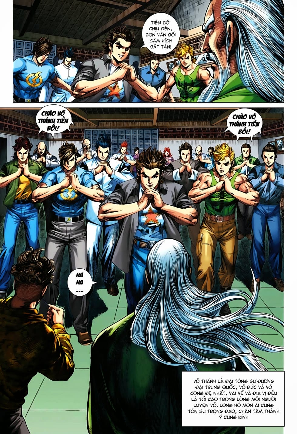 Truyện Tranh Tân Tác Long Hổ Môn trang 4