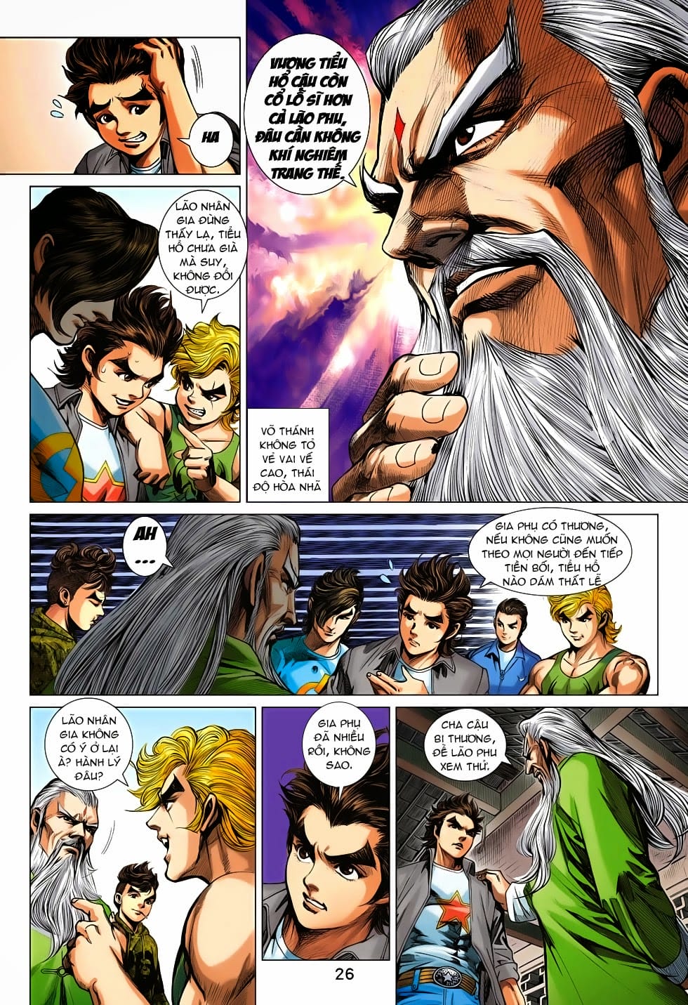 Truyện Tranh Tân Tác Long Hổ Môn trang 4