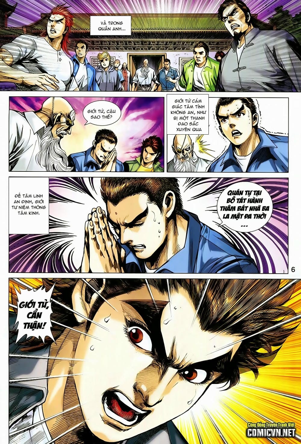 Truyện Tranh Tân Tác Long Hổ Môn trang 4