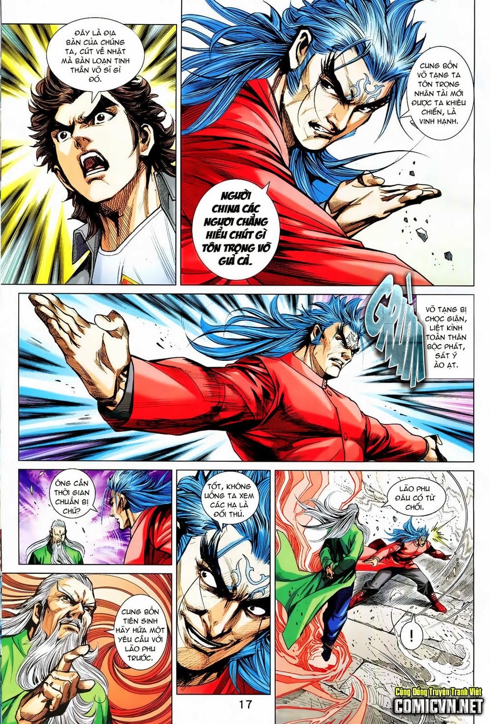 Truyện Tranh Tân Tác Long Hổ Môn trang 4