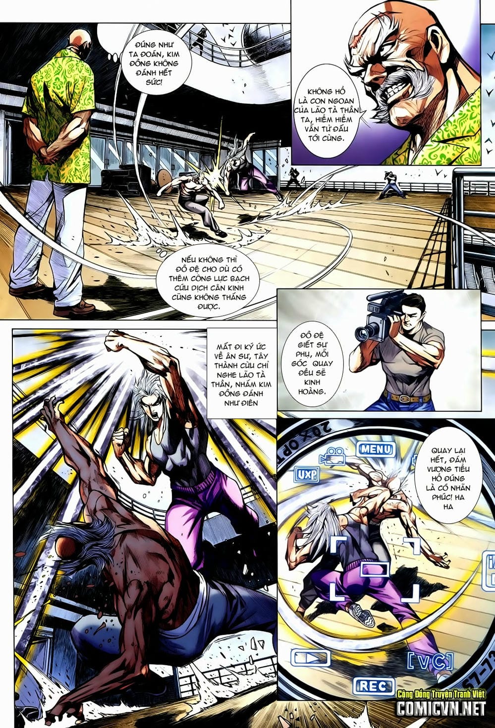 Truyện Tranh Tân Tác Long Hổ Môn trang 4