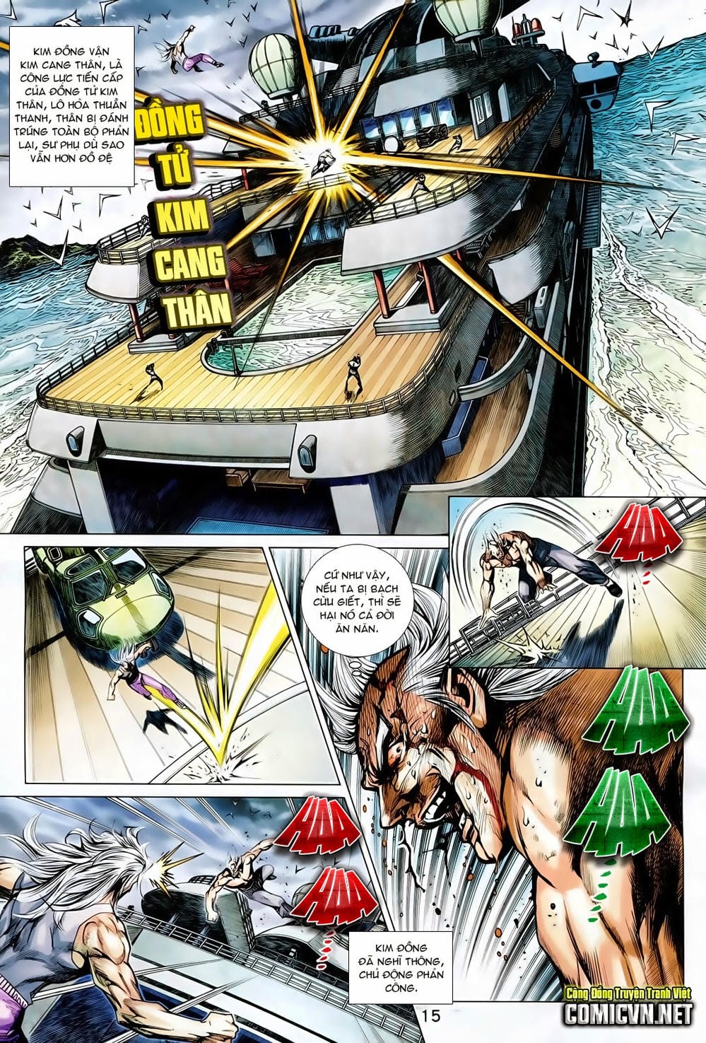 Truyện Tranh Tân Tác Long Hổ Môn trang 4