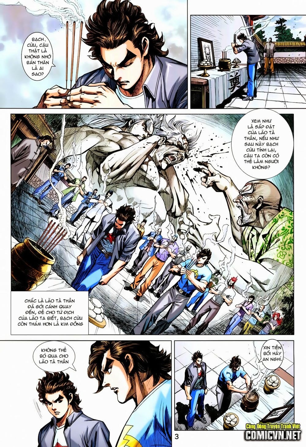 Truyện Tranh Tân Tác Long Hổ Môn trang 4