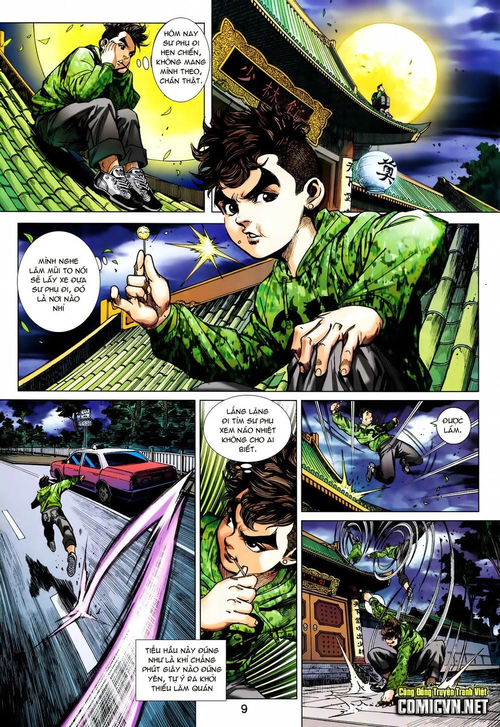 Truyện Tranh Tân Tác Long Hổ Môn trang 4