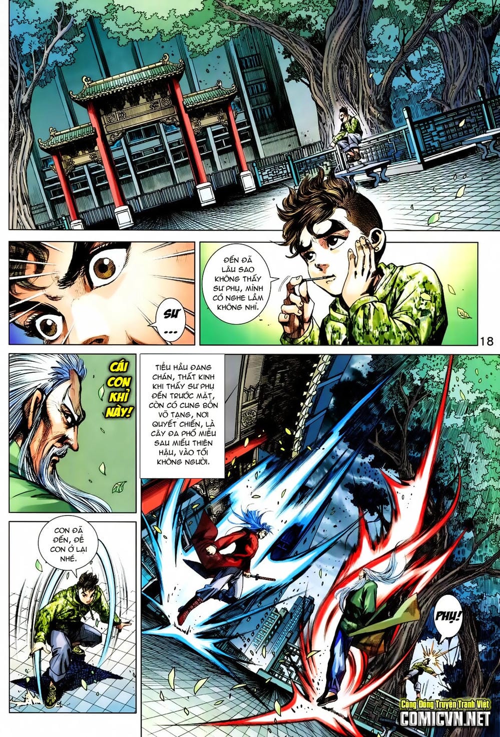 Truyện Tranh Tân Tác Long Hổ Môn trang 4