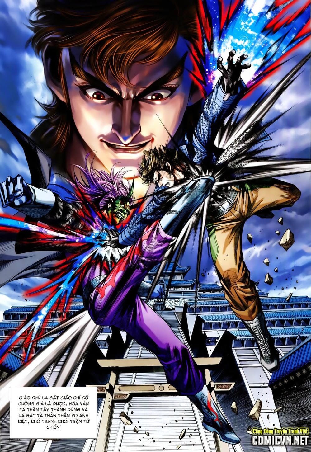 Truyện Tranh Tân Tác Long Hổ Môn trang 4