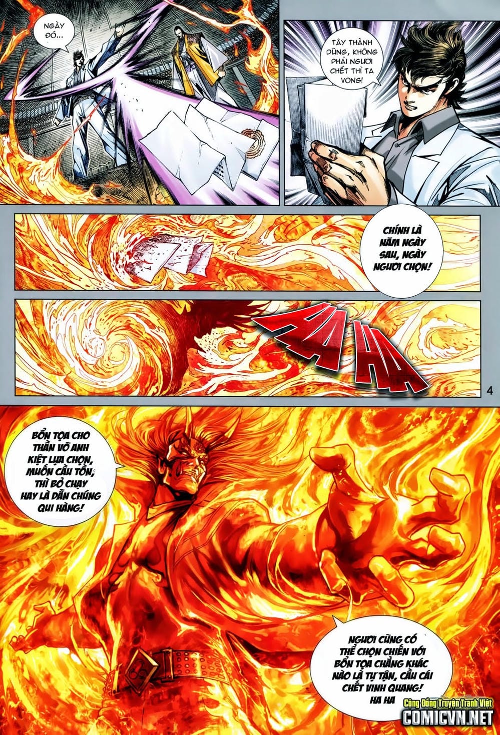 Truyện Tranh Tân Tác Long Hổ Môn trang 4