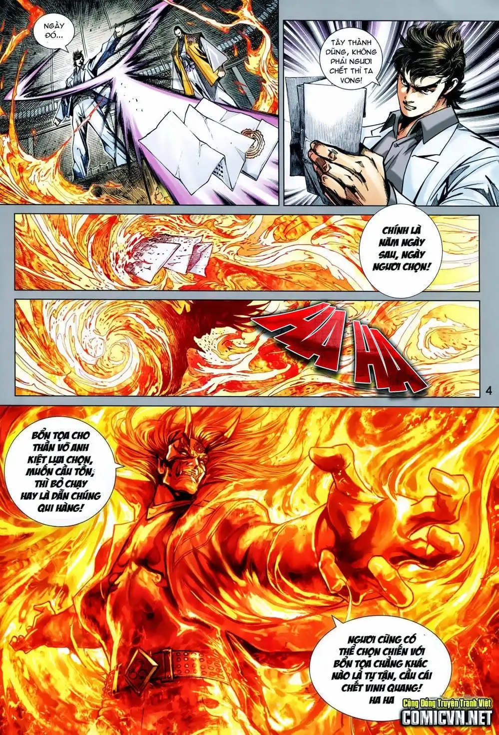 Truyện Tranh Tân Tác Long Hổ Môn trang 4