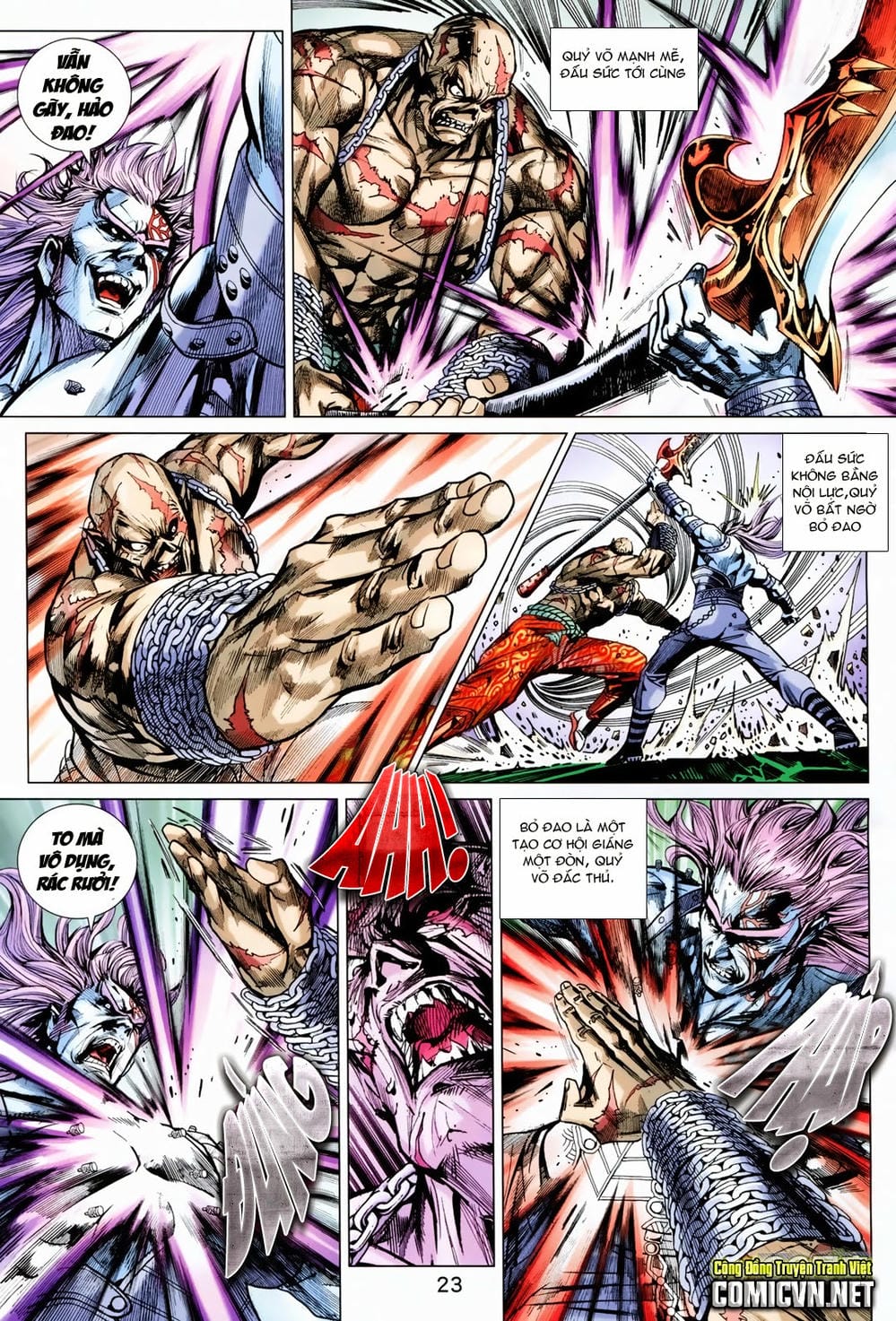 Truyện Tranh Tân Tác Long Hổ Môn trang 4