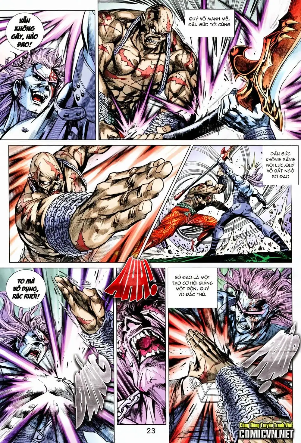 Truyện Tranh Tân Tác Long Hổ Môn trang 4