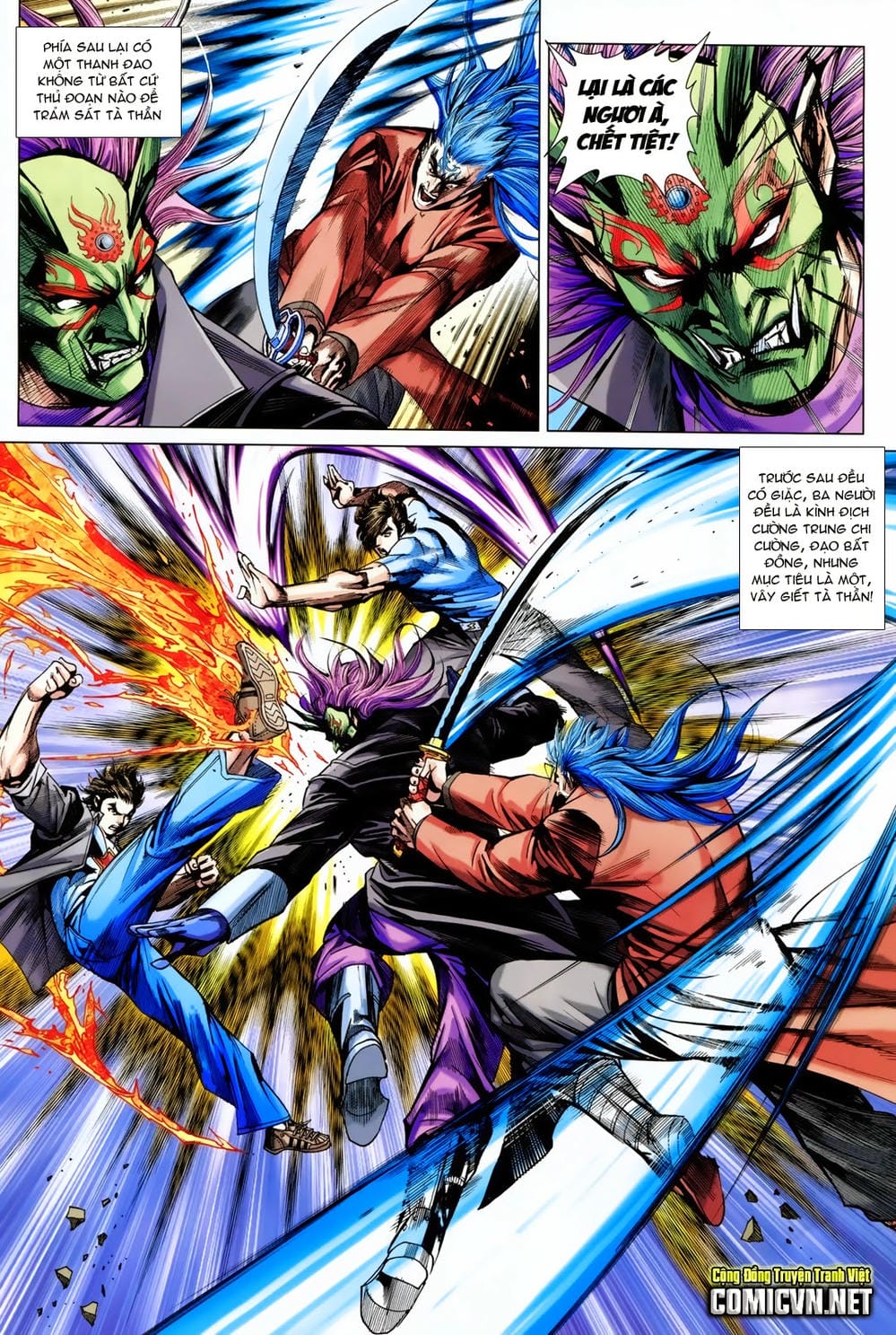 Truyện Tranh Tân Tác Long Hổ Môn trang 4