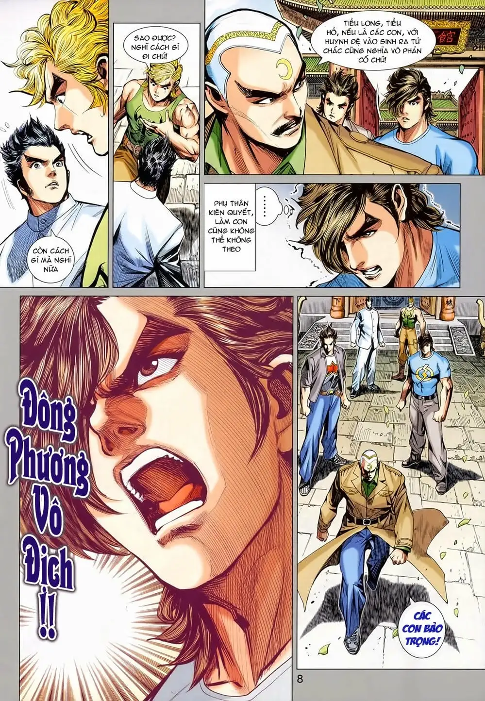 Truyện Tranh Tân Tác Long Hổ Môn trang 4