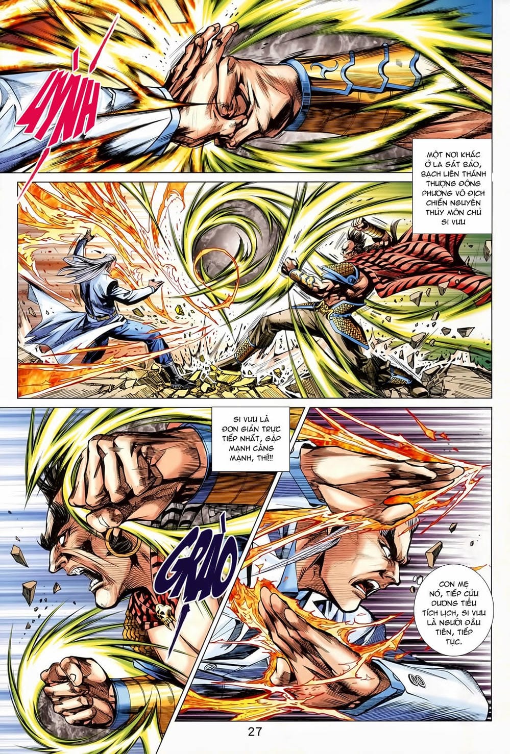 Truyện Tranh Tân Tác Long Hổ Môn trang 4