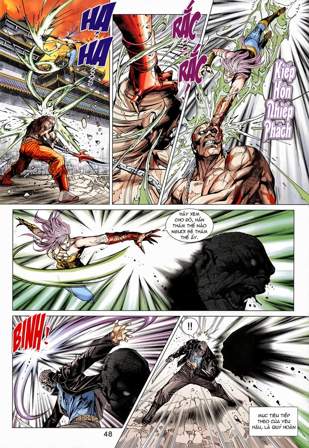 Truyện Tranh Tân Tác Long Hổ Môn trang 4