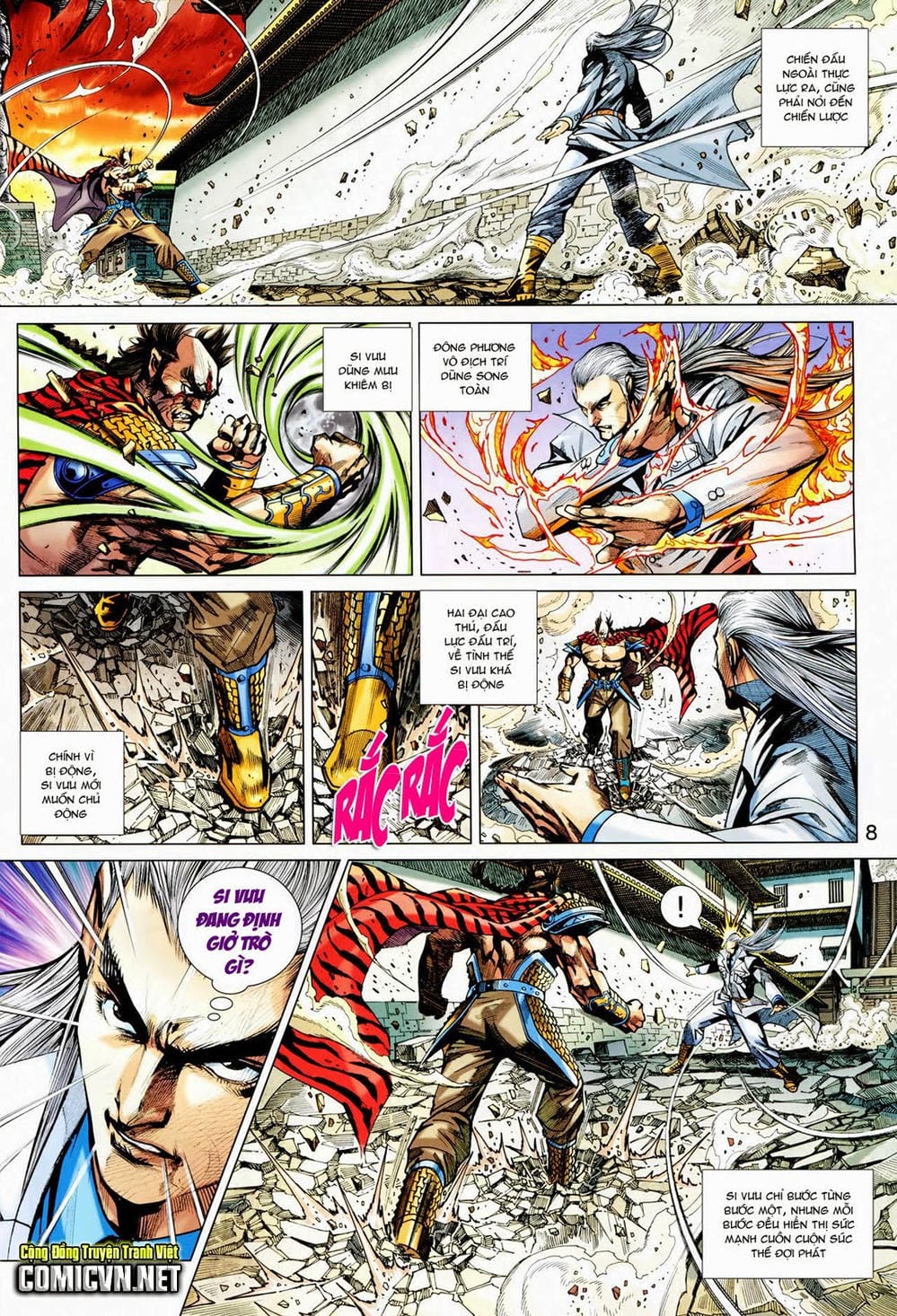 Truyện Tranh Tân Tác Long Hổ Môn trang 4