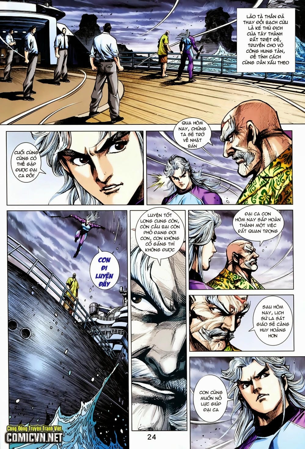 Truyện Tranh Tân Tác Long Hổ Môn trang 4