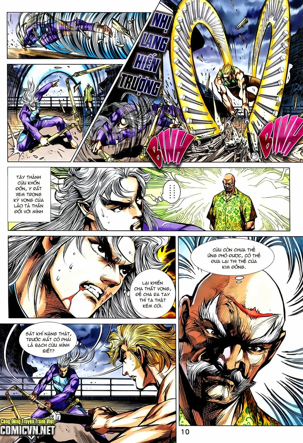 Truyện Tranh Tân Tác Long Hổ Môn trang 4