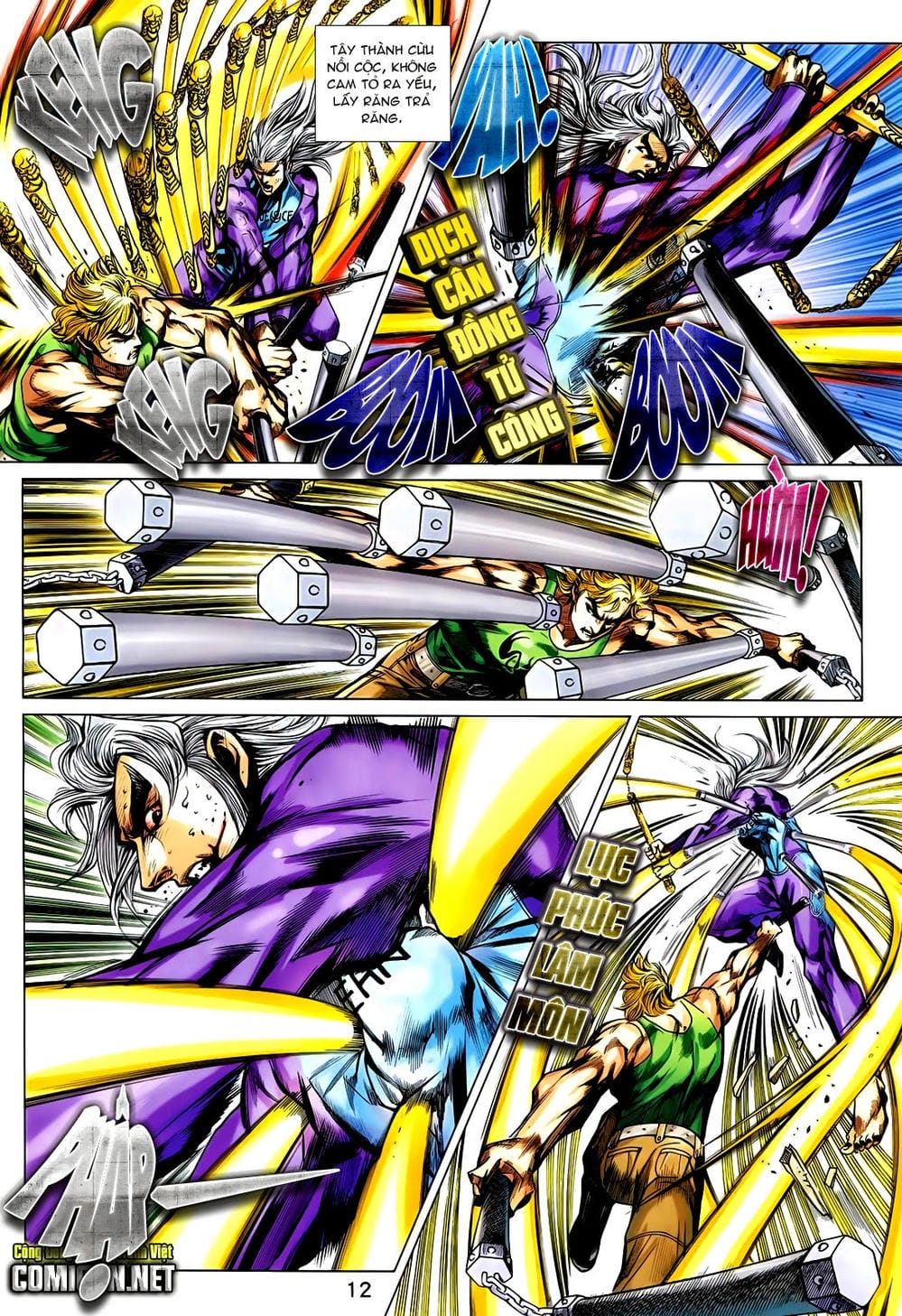 Truyện Tranh Tân Tác Long Hổ Môn trang 4