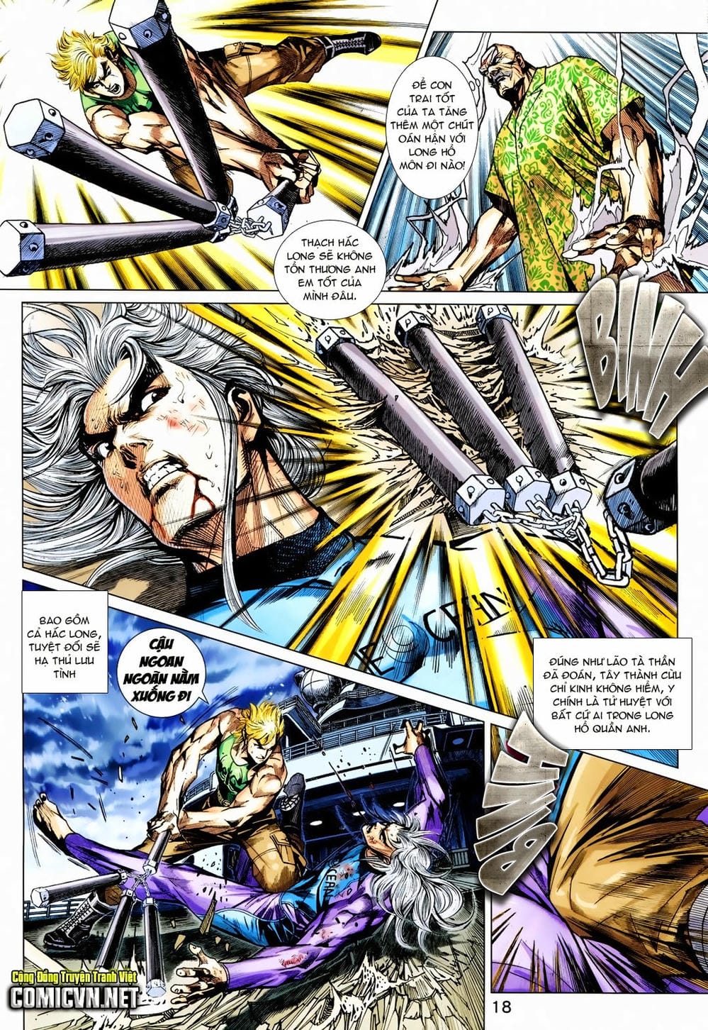Truyện Tranh Tân Tác Long Hổ Môn trang 4