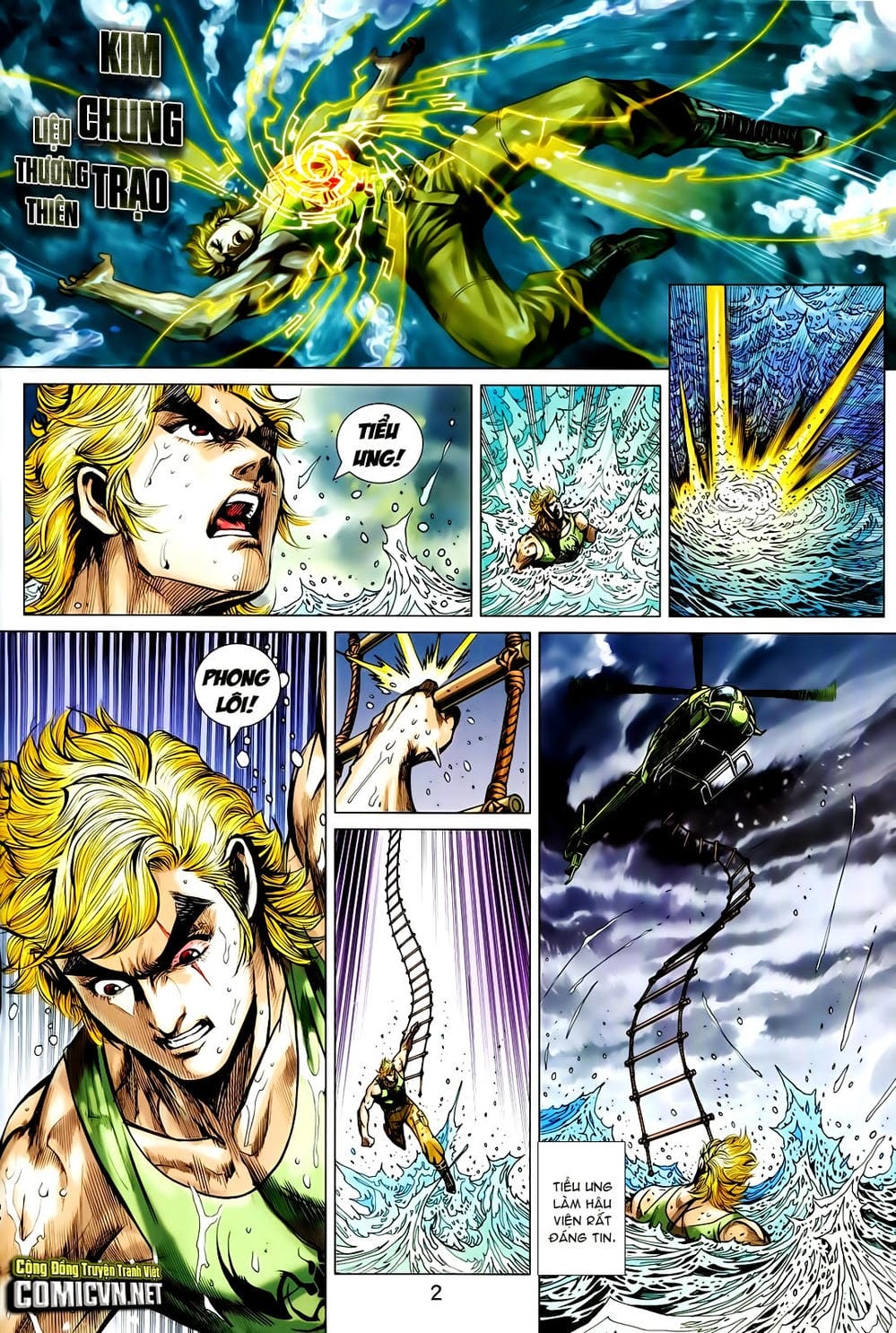 Truyện Tranh Tân Tác Long Hổ Môn trang 4