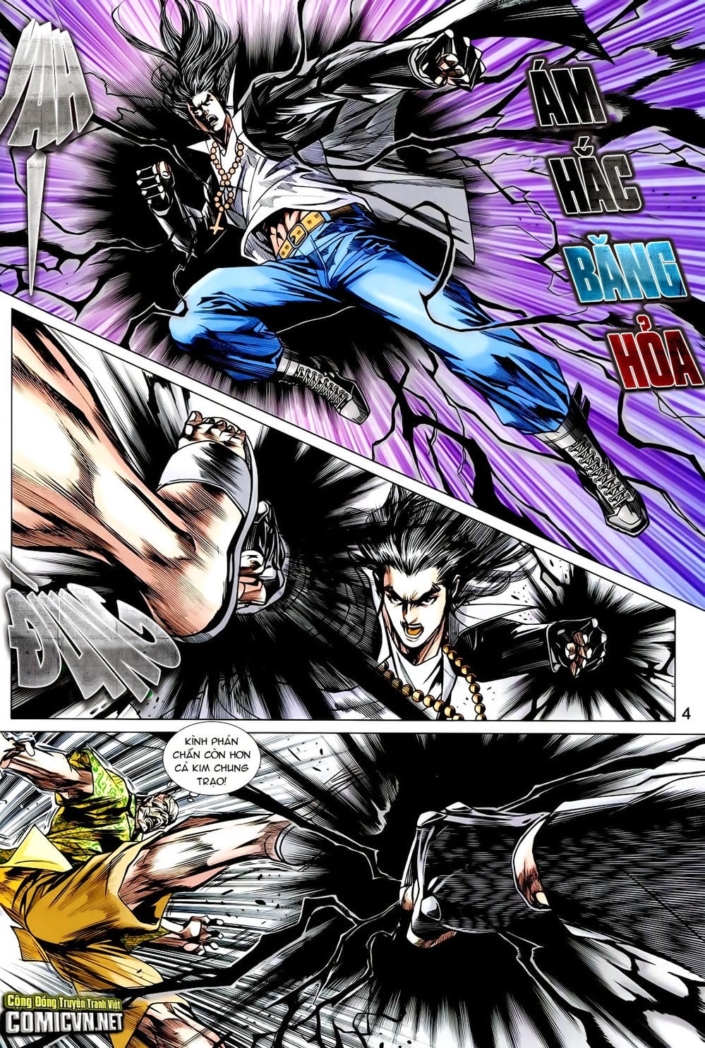 Truyện Tranh Tân Tác Long Hổ Môn trang 4