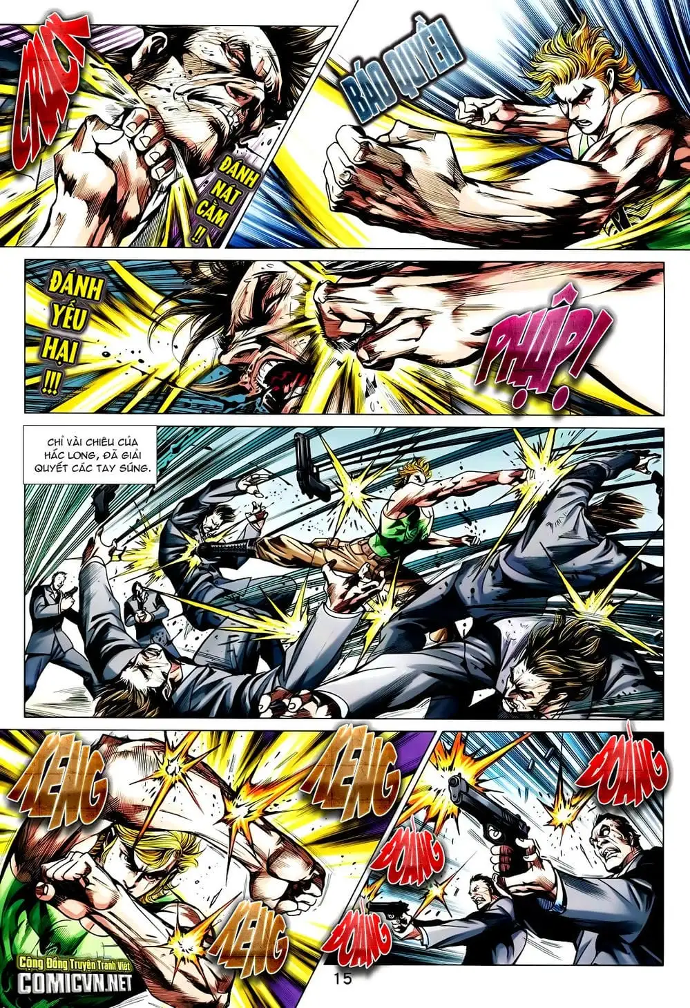 Truyện Tranh Tân Tác Long Hổ Môn trang 4