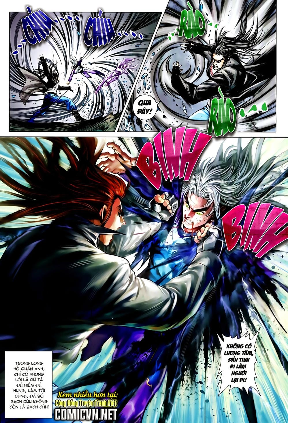 Truyện Tranh Tân Tác Long Hổ Môn trang 4