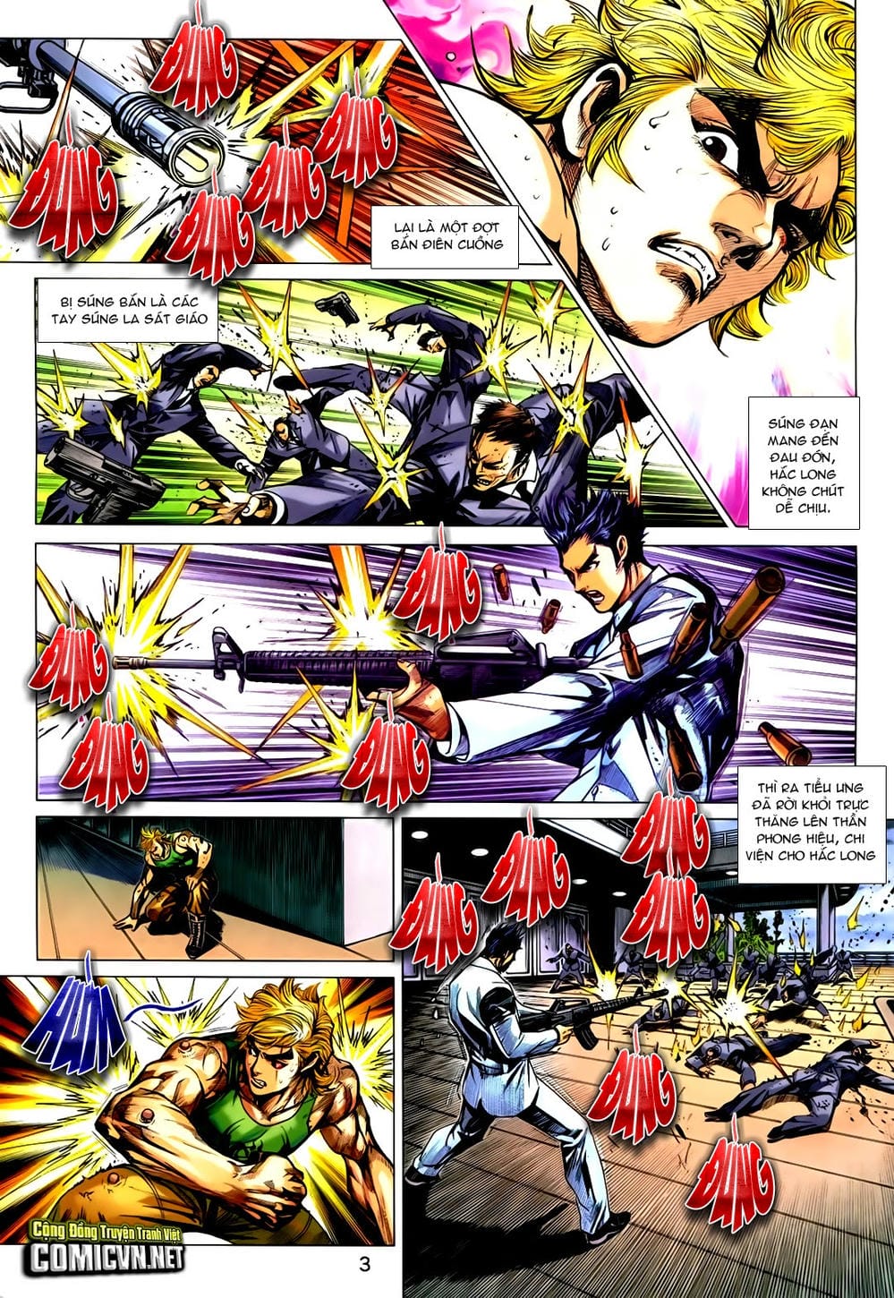 Truyện Tranh Tân Tác Long Hổ Môn trang 4