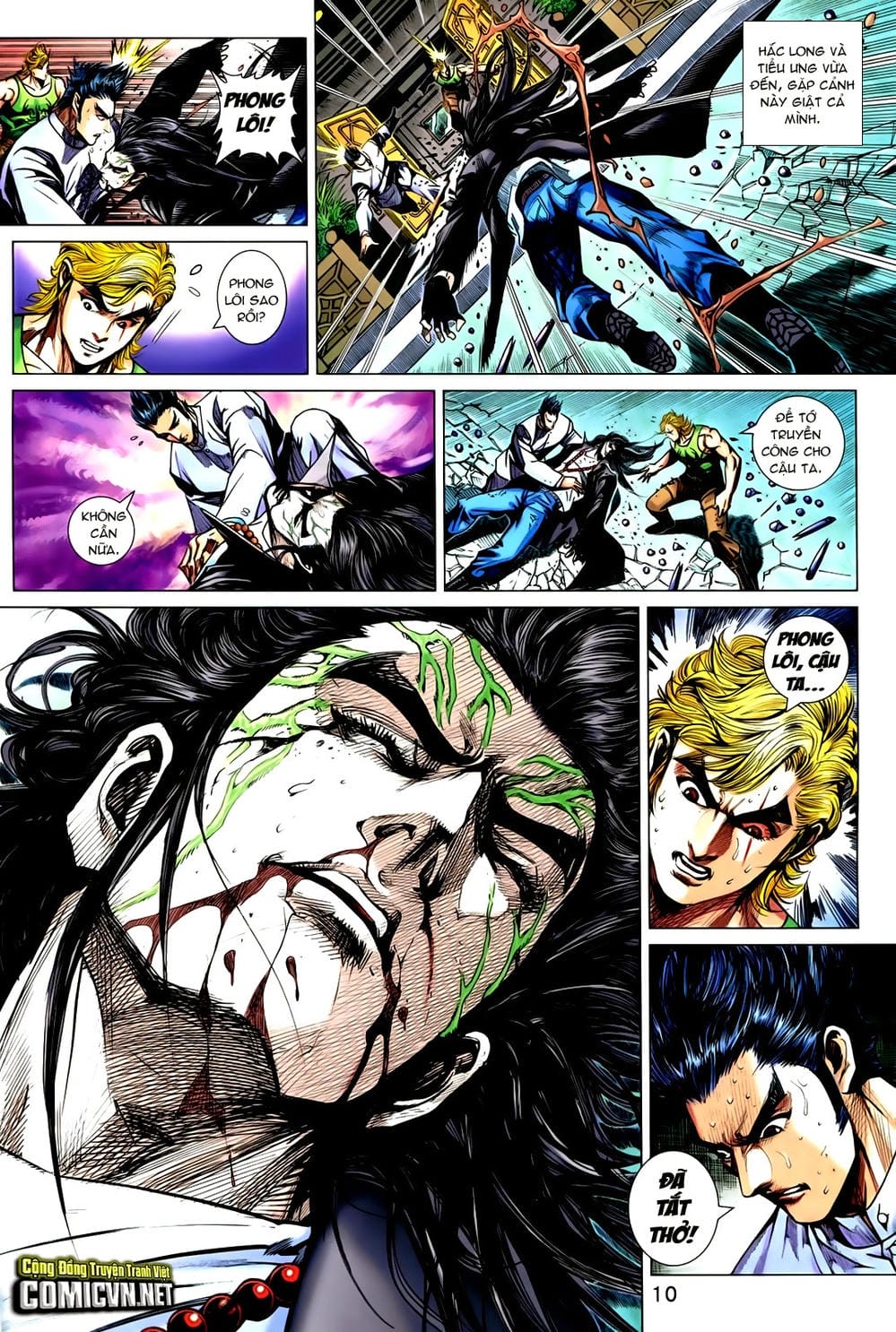 Truyện Tranh Tân Tác Long Hổ Môn trang 4