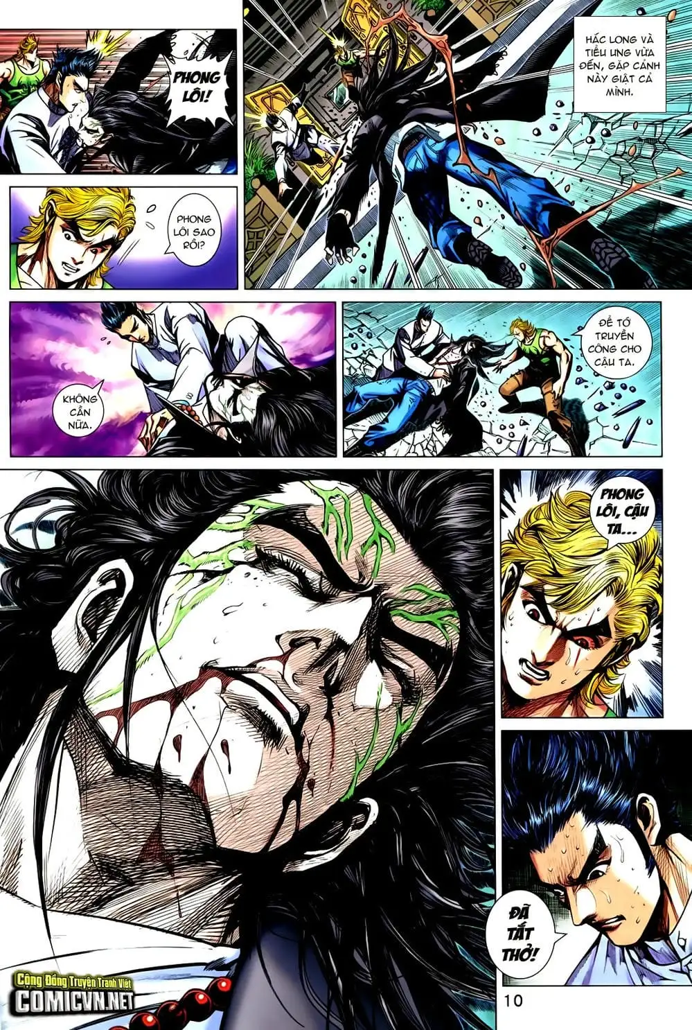 Truyện Tranh Tân Tác Long Hổ Môn trang 4