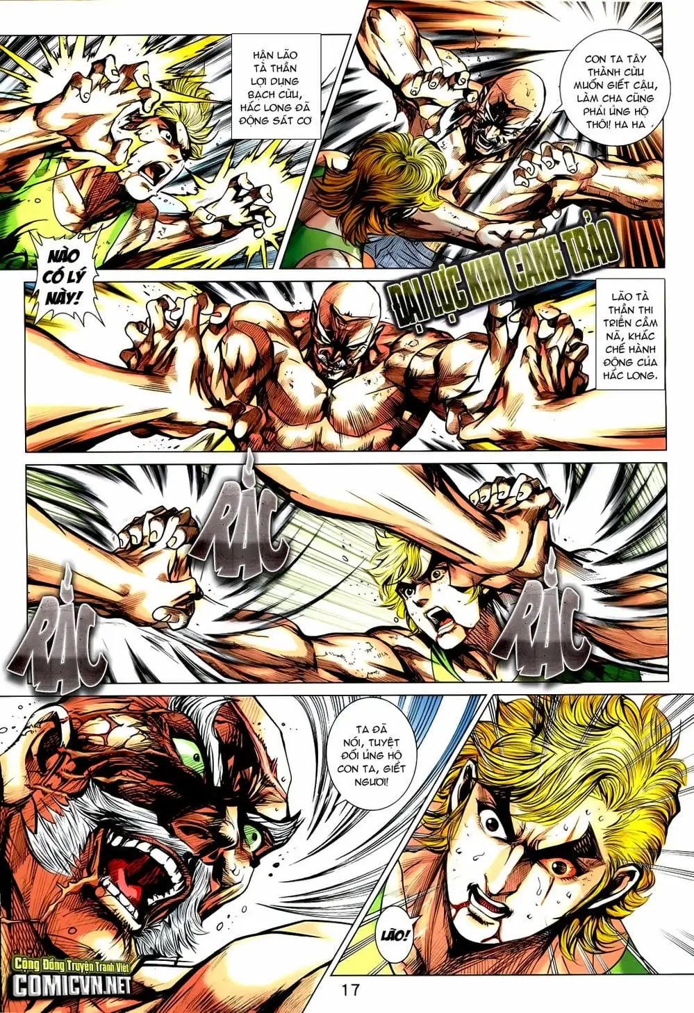 Truyện Tranh Tân Tác Long Hổ Môn trang 4