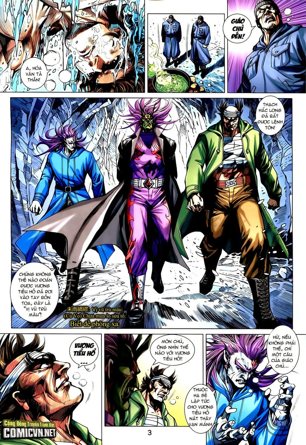 Truyện Tranh Tân Tác Long Hổ Môn trang 4