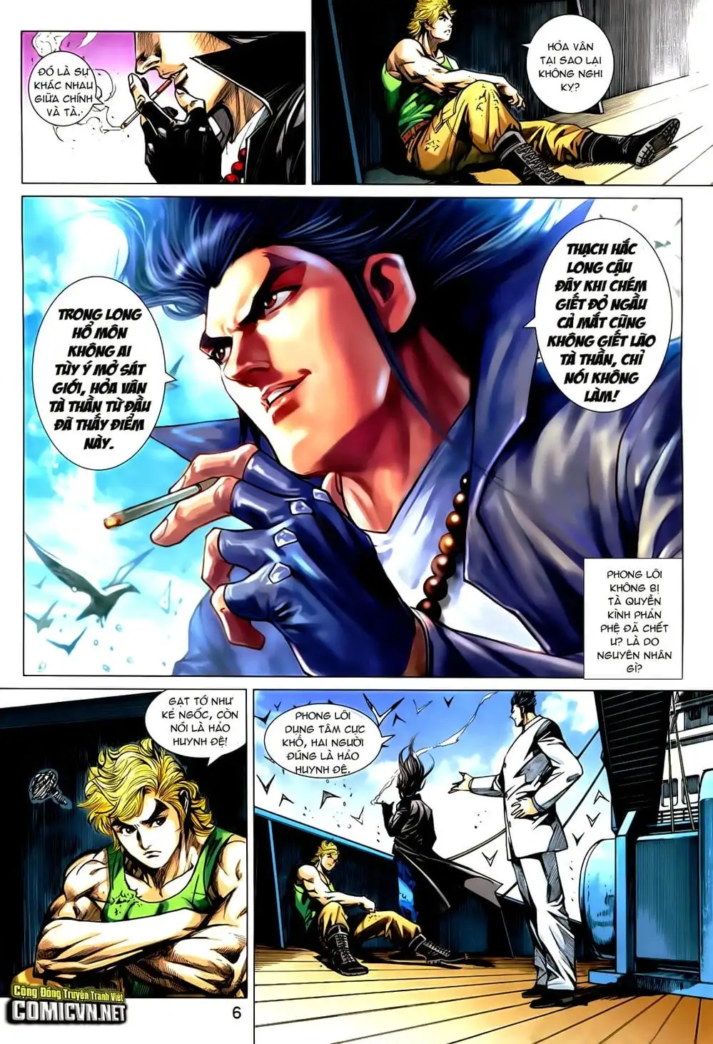 Truyện Tranh Tân Tác Long Hổ Môn trang 4